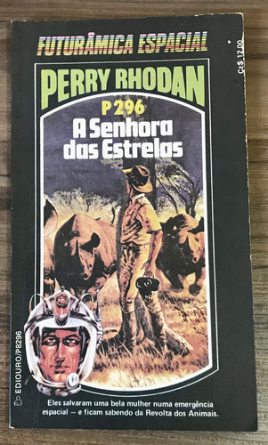 2406/24 Livro Perry Rhodan P296 A Senhora Das Estrelas (ótimo Estado) (Usado)