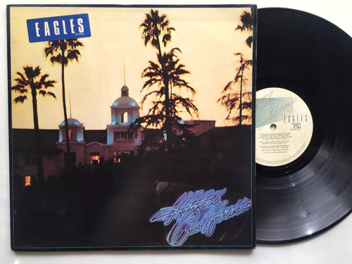 Eagles Hotel California Lp Australia Hype Sticker 1976 1ered