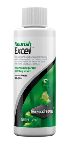 Fertilizante Plantados Flourish Excel 100 Ml Seachem Carbono