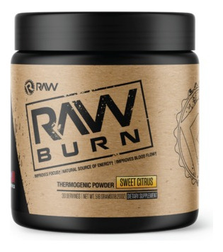 Raw Nutrition Burn Polvo Termogénico 30 Servicios Mf Sfn 