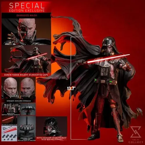 Hot Toys Darth Vader Dx45 Exclusive Special Edition | Parcelamento