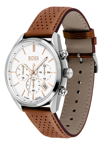 Relógio masculino de couro Hugo Boss 1513879 Champion