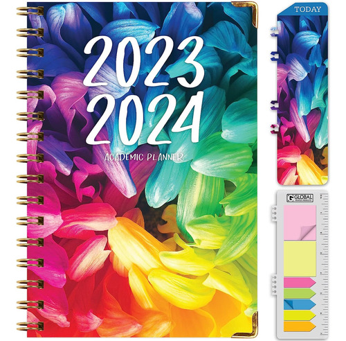 Agenda De Tapa Dura Para El Año Académico 2023-2024: (junio