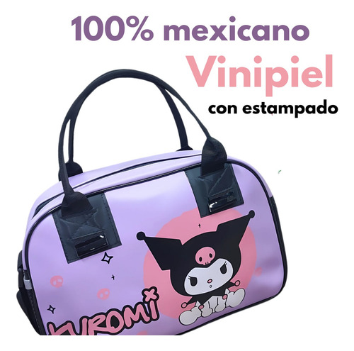 Bolsa De Mujer Estampada Con Cierre Muy Práctica Y Fácil Uso