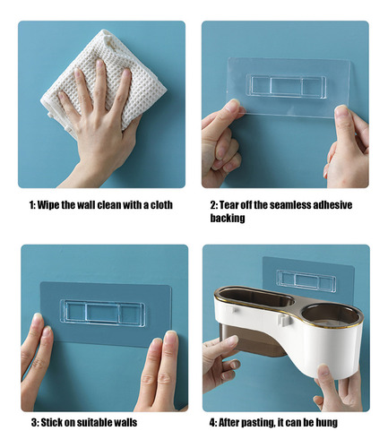Secador De Pelo Q Rack Punch Para Baño, Montaje En Pared, 10