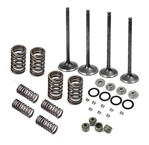 Kit Válvulas Gomas Cuñas Resortes Honda Falcón Nx400 Xr400