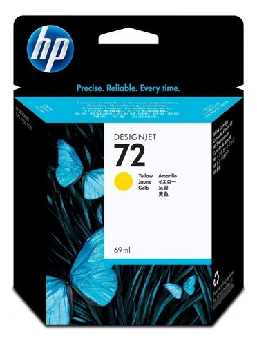 Cartucho Hp 72 C9400a Yellow 69ml Original