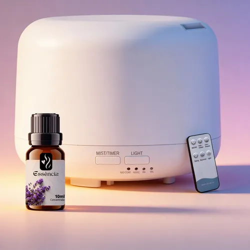 Difusor De Óleos Essênciais Ar84 Ultrassônico+ Essência 10ml