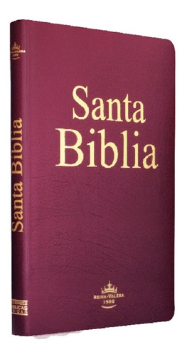 Biblia Rvr60 Manual Delgada Imitación Piel Vino (776034)