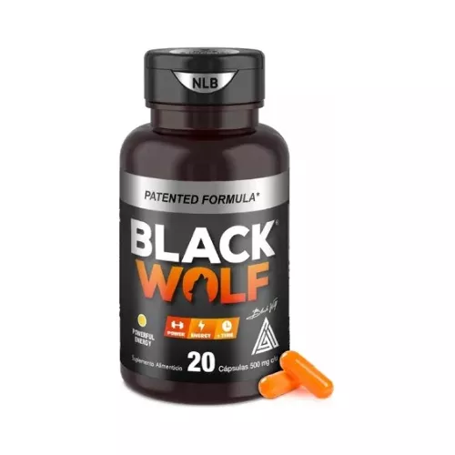 Blinlab Black Wolf  Vigorizante Potencia 20 Caps 500mg Sfn