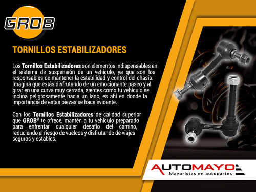 2) Tornillos Estabilizadores Delanteros Grob C180 2013-2016