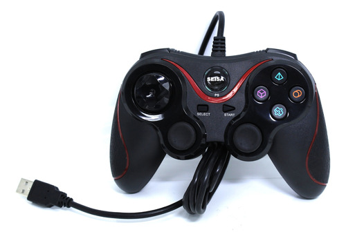 Joystick Mando Para Ps3 Con Cable Sj-905 Seisa