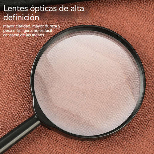 Lupa De Mano Alta Definición 7.8cm Diámetro Lectura Explorar