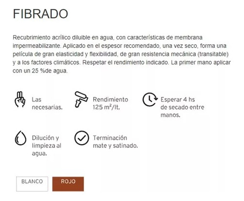 Imagen 5 de 10 de Membrana Fibrada Techo Terraza Transitable Profesional L 20