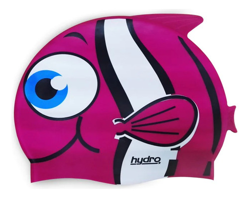 Natacion Hydro Gorra Silicona Animals Kids Pez Rosa - Hngzdu