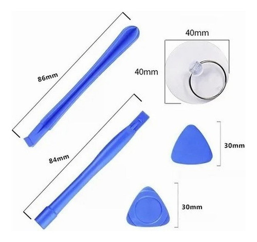 Kit Herramientas 24 En1 Reparación Smartphones + Alfombra