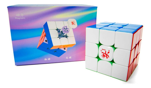 Cubo Dayan Zhanchi Pro 3x3 V5 Fancy Maglev + Ballcore Stickerless