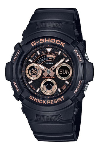 Reloj Casio G Shock Aw-591gbx-1a4d All Black Rose Unisex