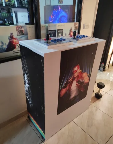 Maquina Arcade Con Pc Kof Neo-geo Capcom Street Fighter (Usado)