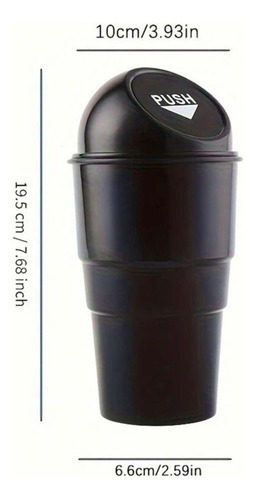 Basurero Mini Para Auto Papelera Contenedor Basura Coche