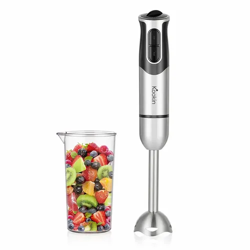 Mixer de Mão Portátil Kookin 800W com 8 Velocidades e Função Turbo - R$ 119,07