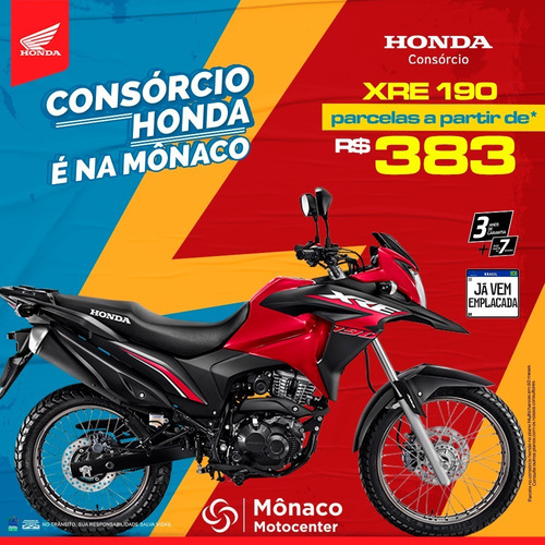 Imagem 1 de 1 de Honda Xre 190