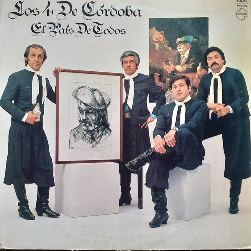 Vinilo Los 4 De Cordoba (el Pais De Todos)