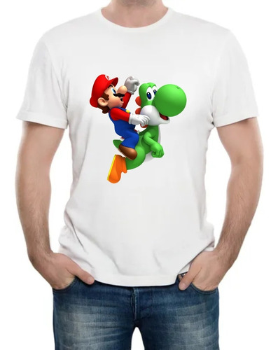 Playera Super Mario Bros Video Juegos