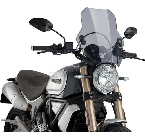 Imagen 3 de 10 de Parabrisas Moto Universal Kawasaki Yamaha Pulsar Suzuki