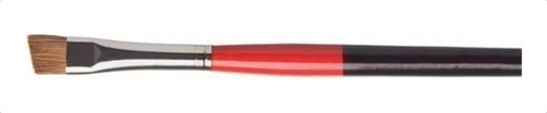 Pincel Casan 3158 Nro 2 Angular Corto Marta Rojo