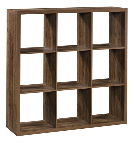 Sauder Organizador 9 Cubo Madera Ingenieria Almacenamiento