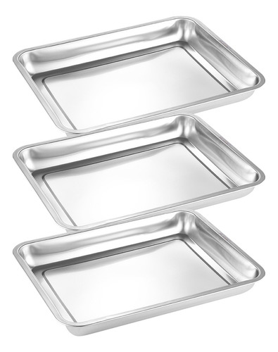 Molde Para Tartas Y Banquetes De Acero Inoxidable  3 Unidade