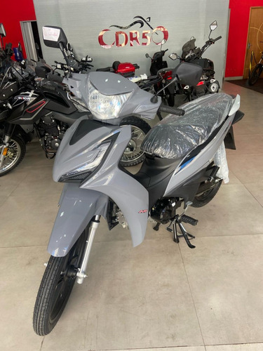 Shineray Rio Cinza 125 Cc Até 48x No Financiamento