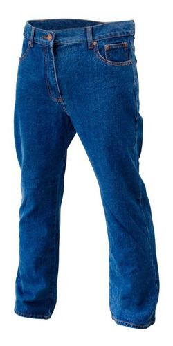 Imagen 1 de 3 de Jeans De Trabajo Regular Fit Hombre Safesatis