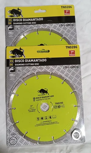 Disco Diamantado 7 Pulgadas Ceramico 180mm Sagmentado