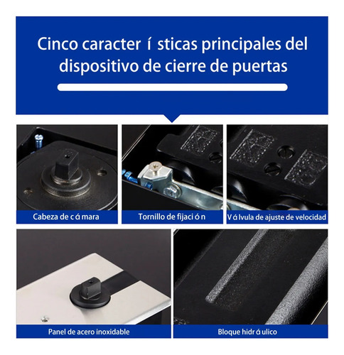 Bisagra Hidráulica De Piso Puerta Entrada Rectangular 130kg