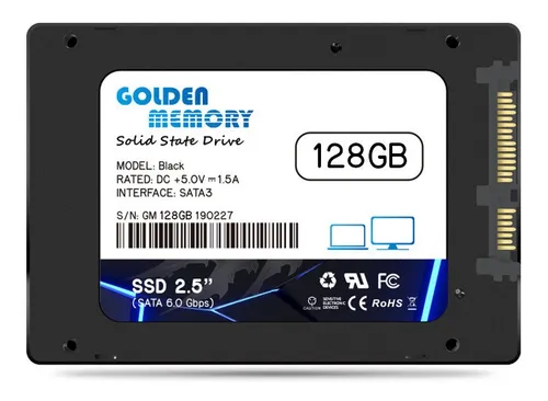 DISCO SOLIDO 128GB GOLDEN MEMORY