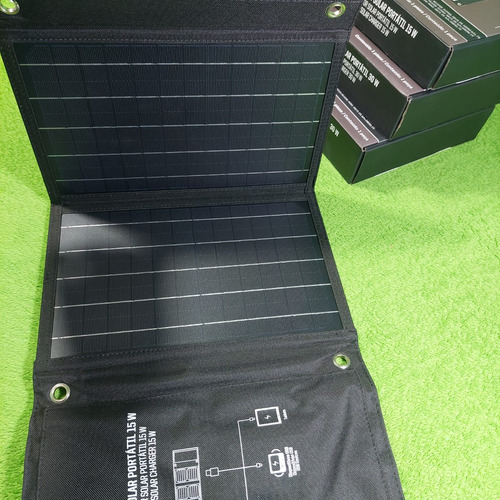 Cargador Solar Portátil 
