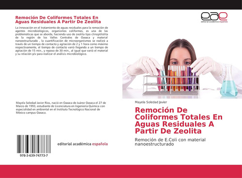 Libro: Remoción De Coliformes Totales En Aguas Residuales A