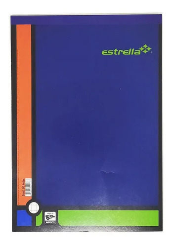 Block Carta Estrella Blanco 7mm Con 80h 1 Pzs