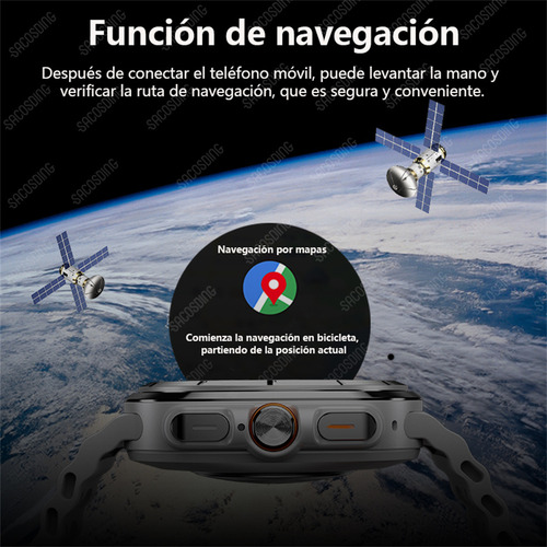 Smartwatch Reloj Inteligente Hombres Gps Track Para Android