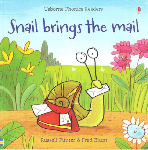 Libro - Snail Brings The Mail - Usborne Phonics Readers Kel