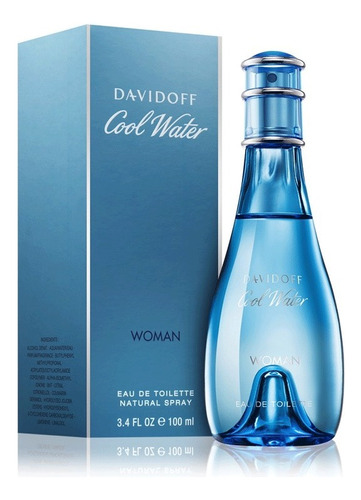 Davidoff Cool Water 100 Ml Edt Mujer - mL a $25