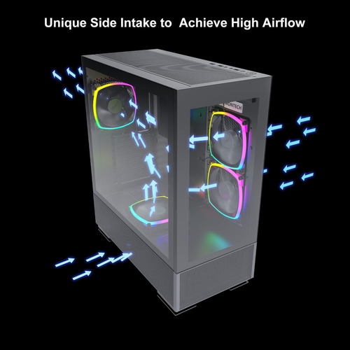 Mala Para Computador Montech Sky Two Atx Gaming Mid Tower Pr