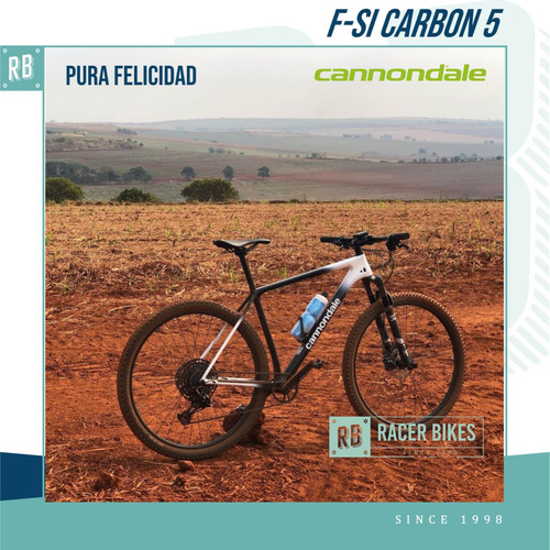 Imagen 5 de 10 de Bicicleta Cannondale F-si Carbon 5 Monoplato 12v Sram