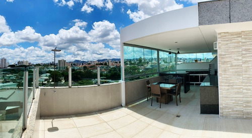 Imagem 26 de 30 de Urgente: Maravilhosa Cobertura De Luxo - 5quartos, Sendo 2 Suites + 4vagas Livres