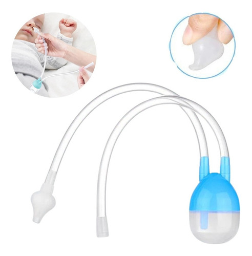 Aspirador Nasal Para Bebes Saca Mocos Con Deposito