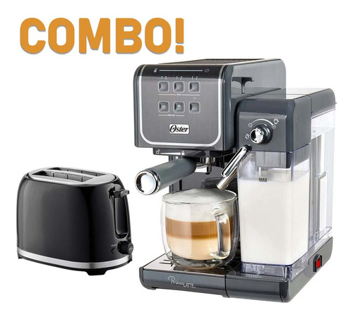 Cafetera Oster Primalatte Touch Bvstem6801m Tostadora Imaco
