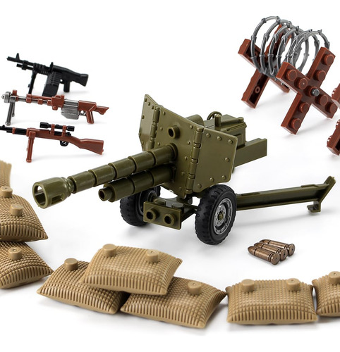Set De Armas Feleph De La Segunda Guerra Mundial Para Figura