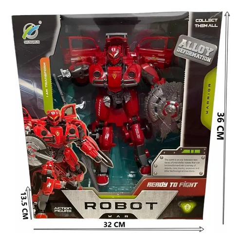 Robot Transformers War Carro Policia 339-89